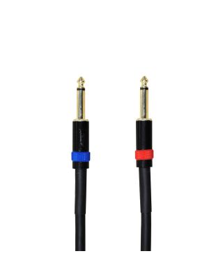 Audio2000's E90103P2 3Ft. 1/4" to 1/4" 14 AWG Speaker Cable (2 Pack)