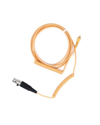 U-Voice UVG20 Tan Color Headset Microphone with Straight Detachable Cable for AKG (Straight Cable)