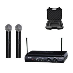 Audio2000 6032H2 UHF Dual Channel Handheld Wireless Microphone