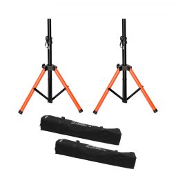 Audio 2000 AST439A Short Heavy Duty Speaker Stand with Carrying Bag (Pair)