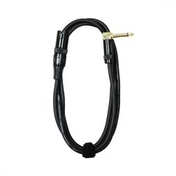 Audio2000's E17106 6 Ft 1/4" TS Right Angle to XLR Male Audio Cable