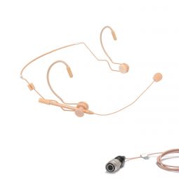 AV-JEFES AVL637D-H4P Headset Microphone with Detachable Cable for Audio Technica
